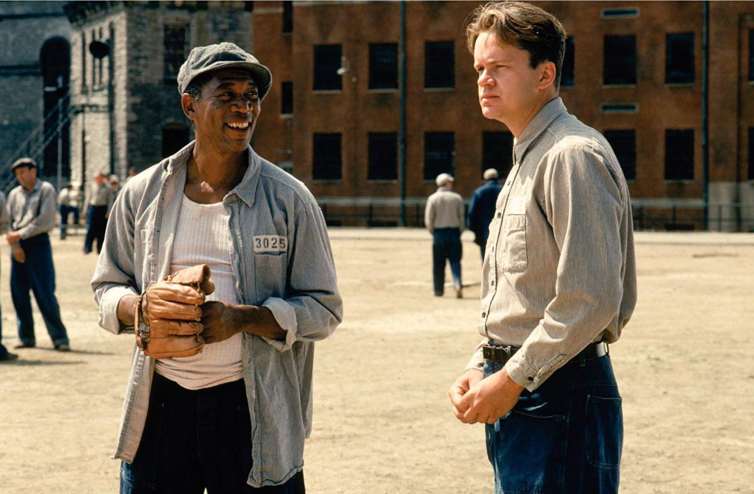 Mejores películas carcelarias: Freeman y Robbins en Cadena Perpetua (1994) (Castle Rock Entertainment) Mejores películas carcelarias: Freeman y Robbins en Cadena Perpetua (1994) (Castle Rock Entertainment)