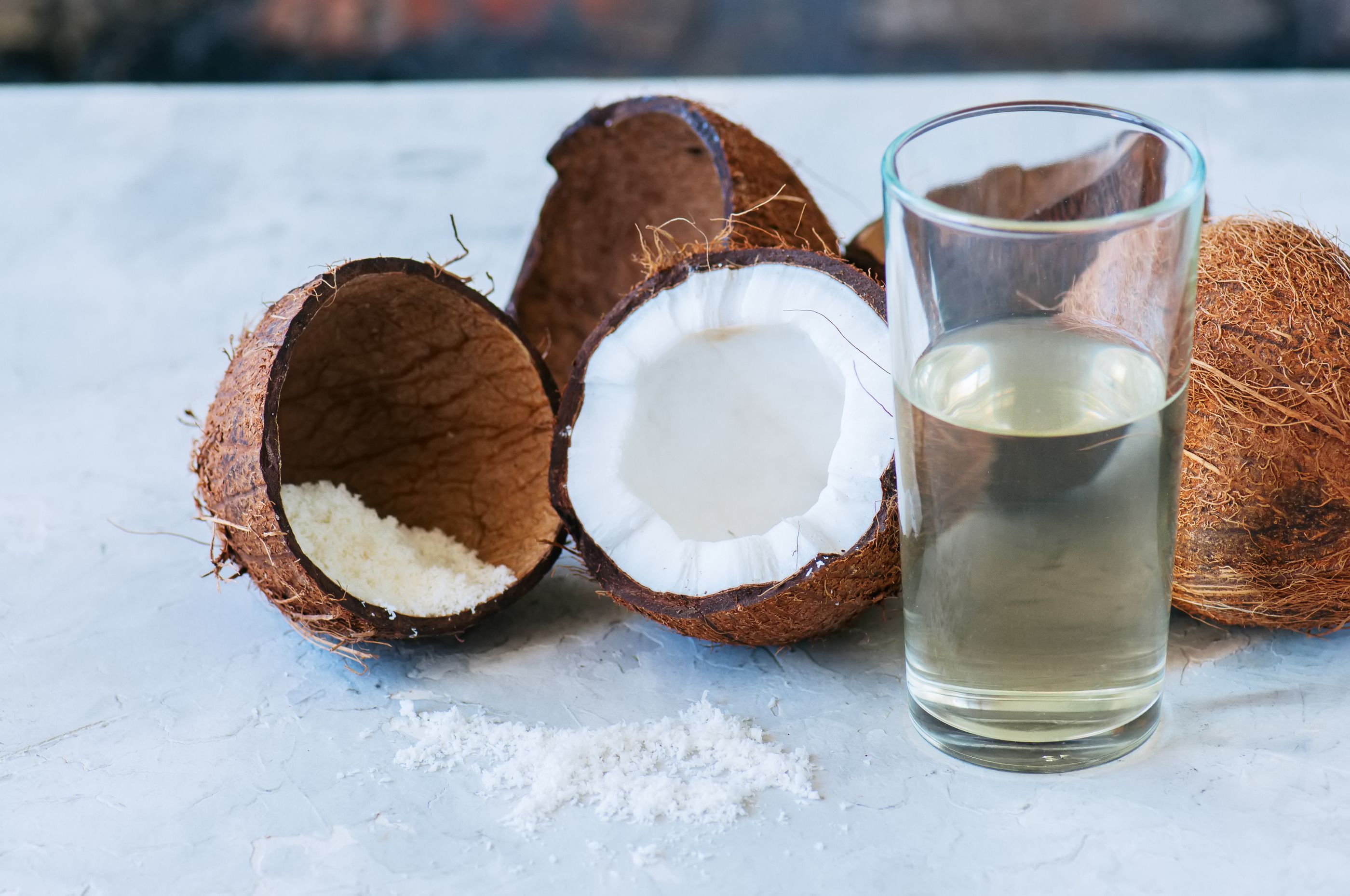 Vinagre de coco para tu ensalada: gran sabor y aporte vitamínico (bigstock)