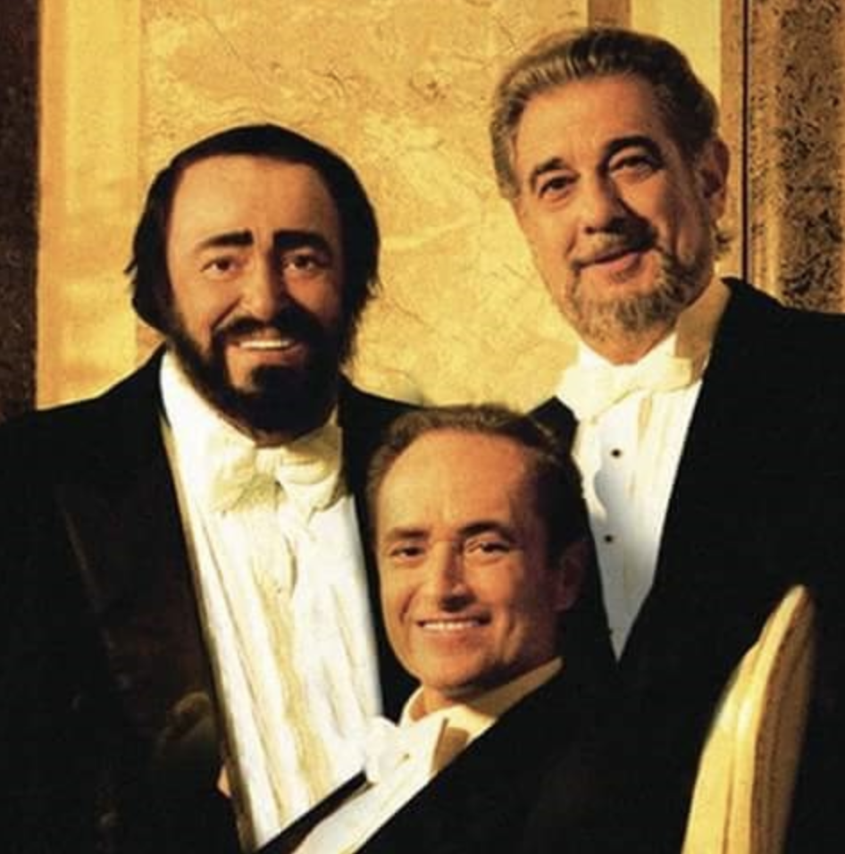 Luciano Pavarotti y los tres tenores: ópera y fútbol