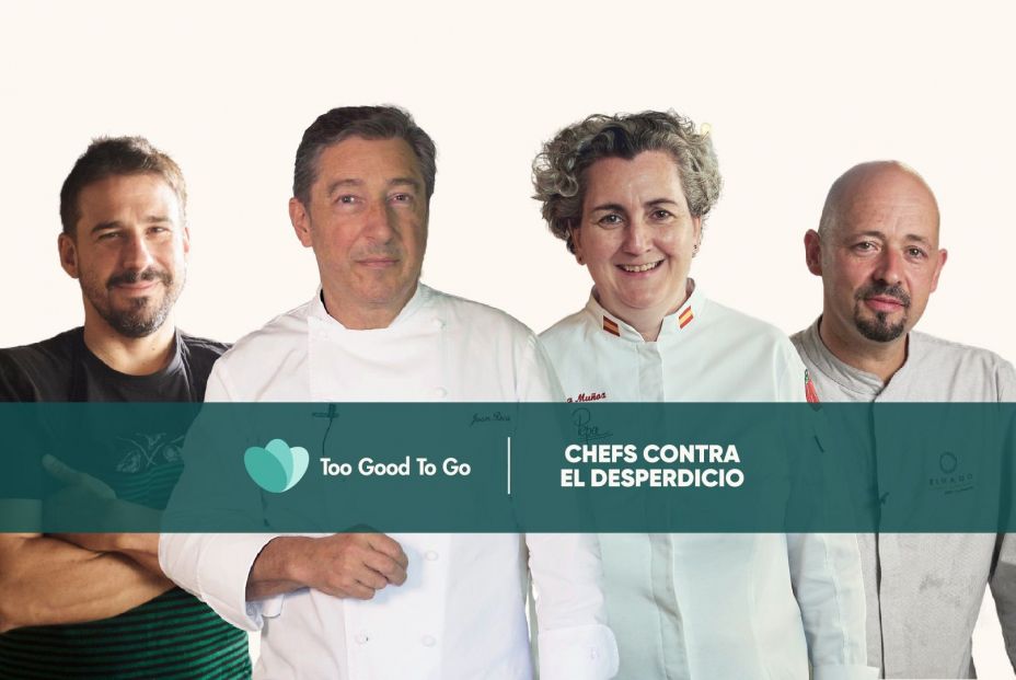 EuropaPress 3919060 chefs joan roca pepa munoz javi estevez inaki bretal unen proyecto chefs