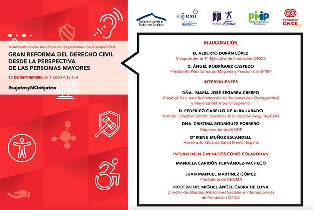La gran reforma del Derecho Civil desde la perspectiva de las personas mayores La gran reforma del Derecho Civil desde la perspectiva de las personas mayores