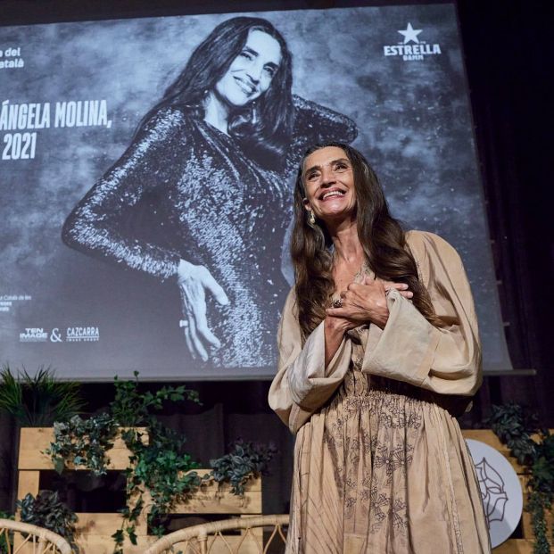Homenaje a la actriz Ángela Molina: "Yo no doy importancia a los premios, ellos me la dan a mí"