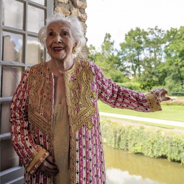 Iris Khanoom, la influencer de 91 años que triunfa en Instagram (Foto: Instagram ('iran.khanoom')