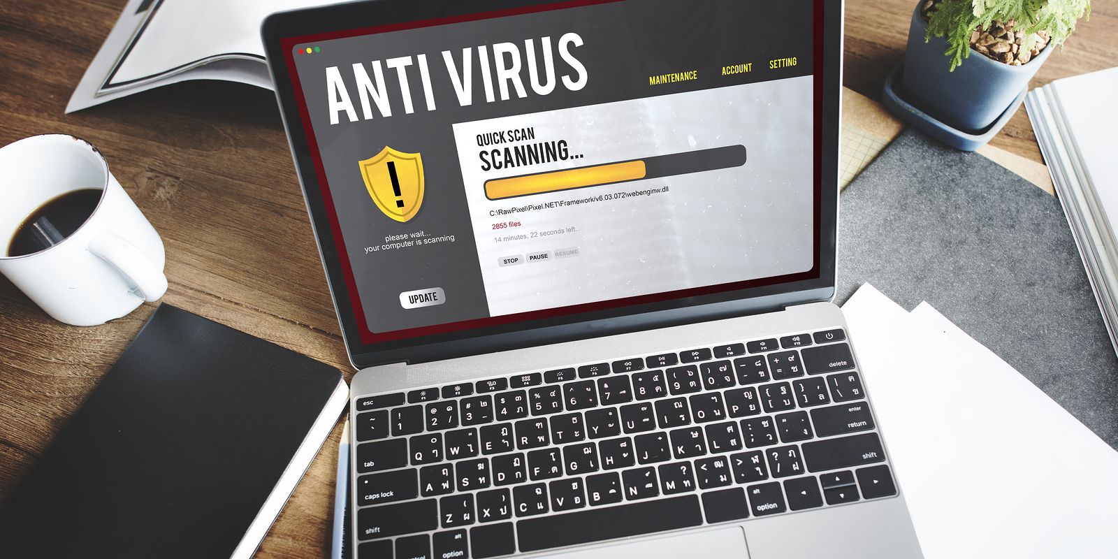 Carding ¿Todavía no tienes un antivirus en tu ordenador? (bigstockphoto)