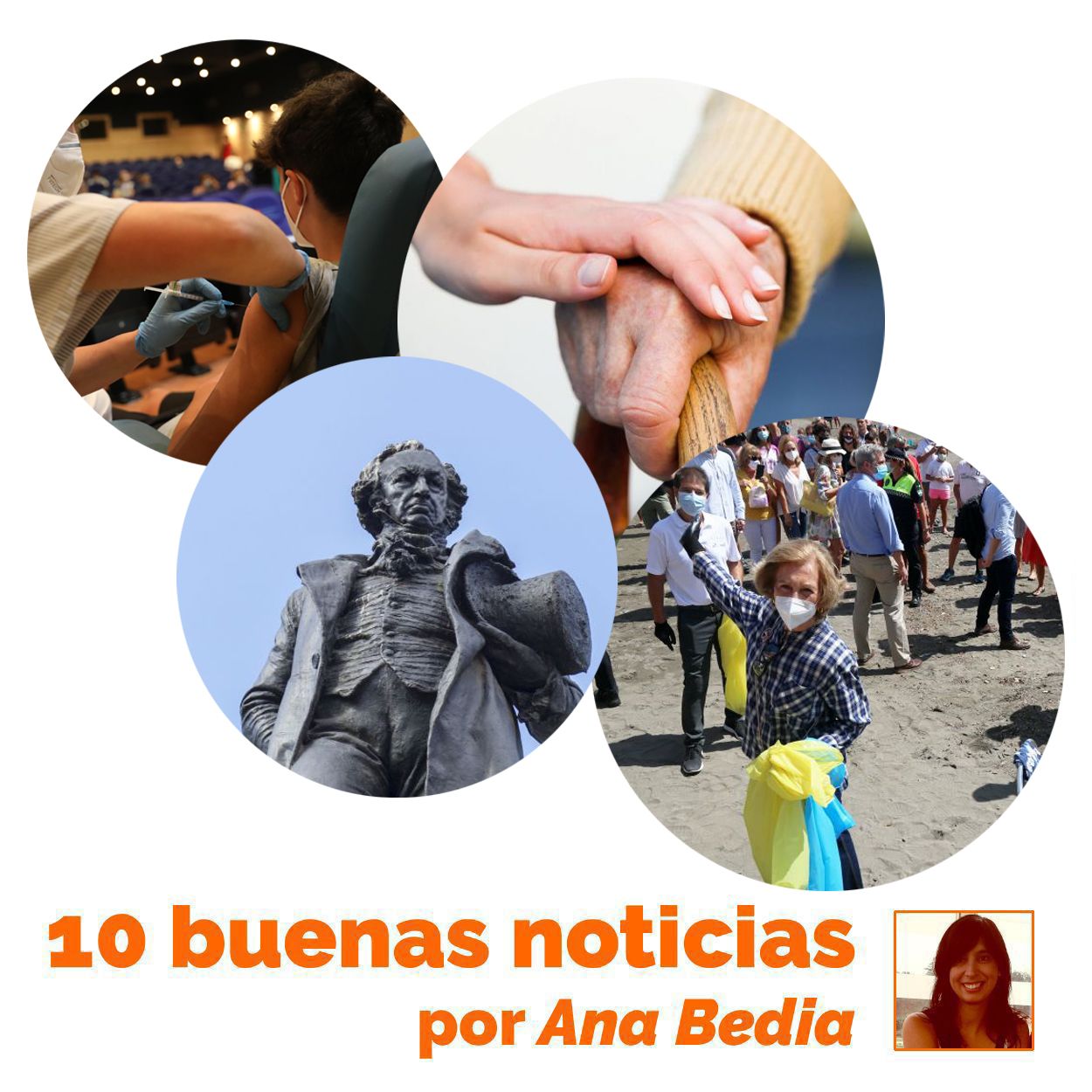 10 buenas noticias del 20 de septiembre: voluntarios reales, niños inmunes y regreso de los abrazos