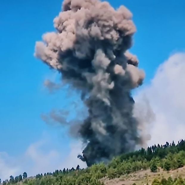 Entra en erupción el volcán en La Palma