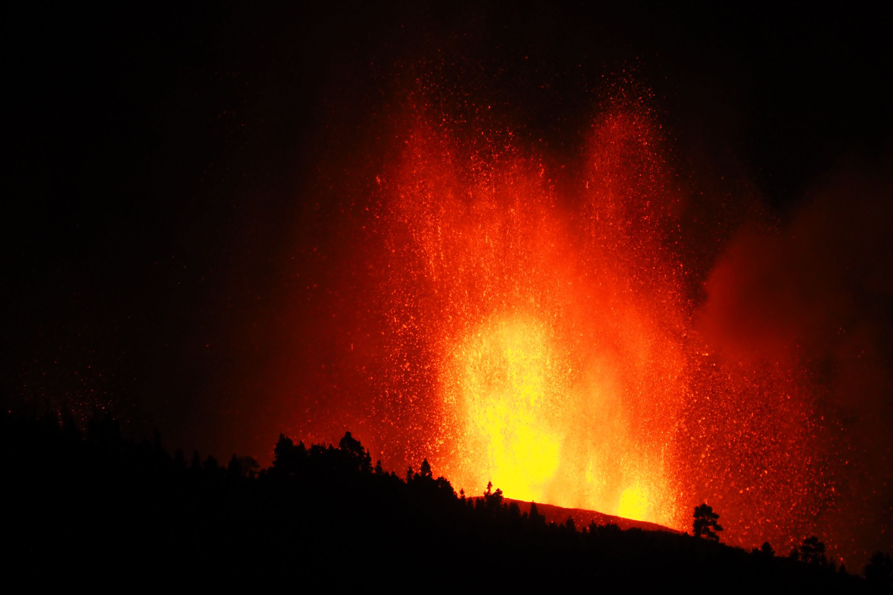 Las imágenes más espectaculares de la erupción del volcán de La Palma