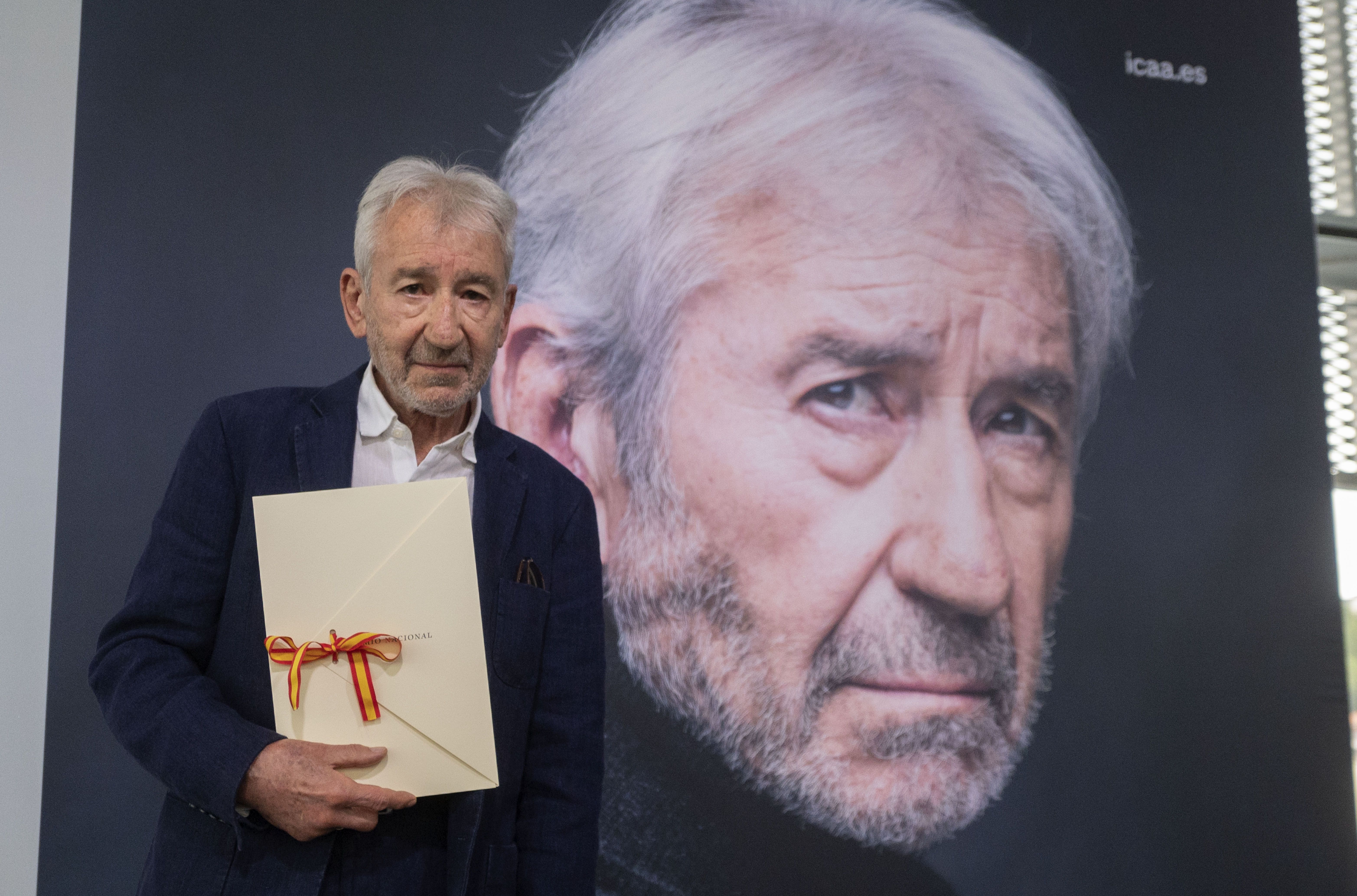 José Sacristán recibe el Premio Nacional de Cinematografía 2021. Foto: Europa Press