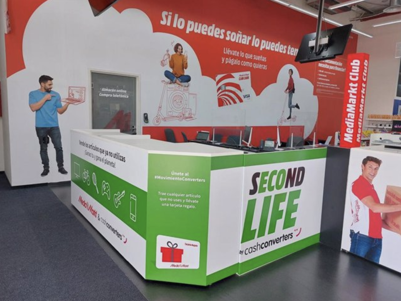 Mediamarkt y Cash Converters se alían para dar una segunda vida a sus productos. Foto: Europa Press