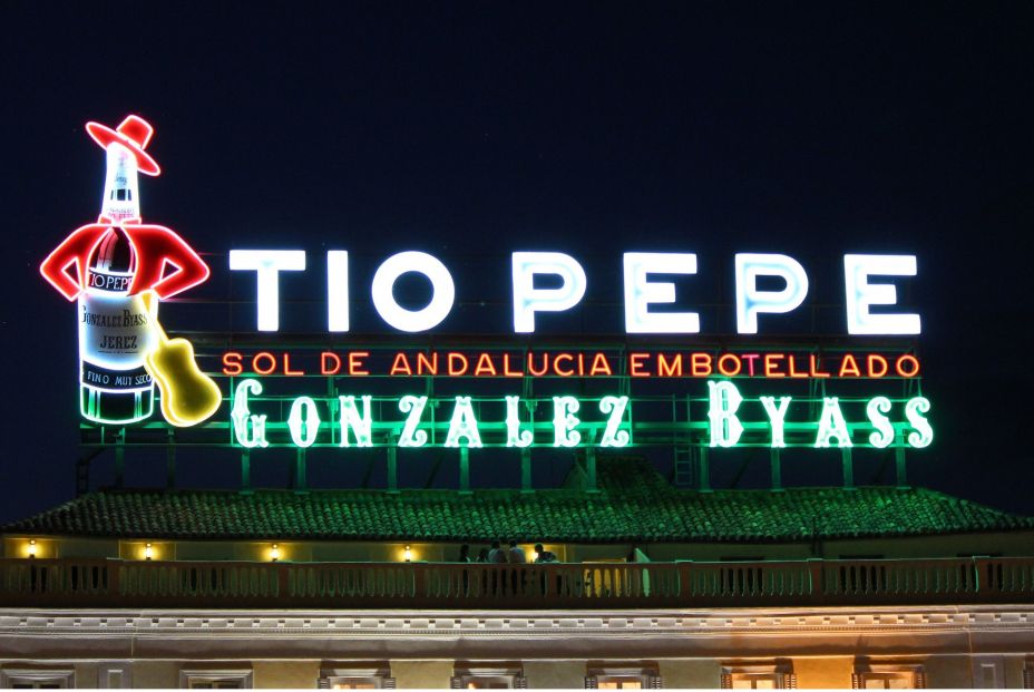 EuropaPress 2564836 imagen recurso luminoso tio pepe puerta sol EuropaPress 2564836 imagen recurso luminoso tio pepe puerta sol