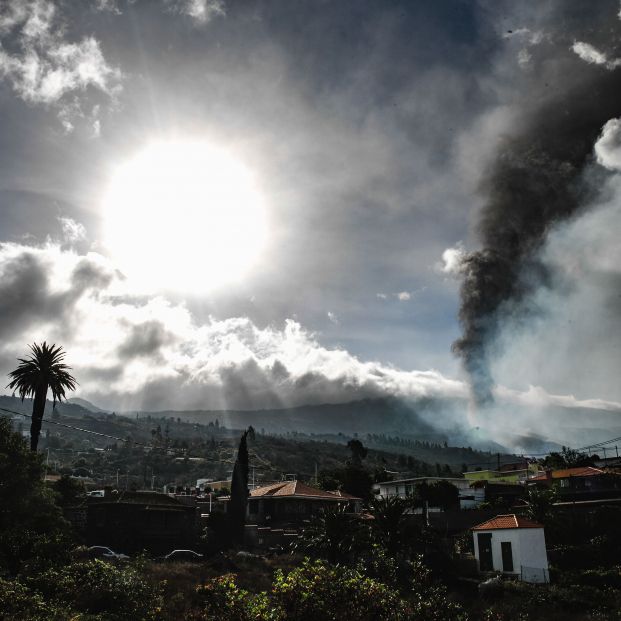 EuropaPress 3950795 vista general volcan nucleo urbano todoque 21 septiembre 2021 llanos