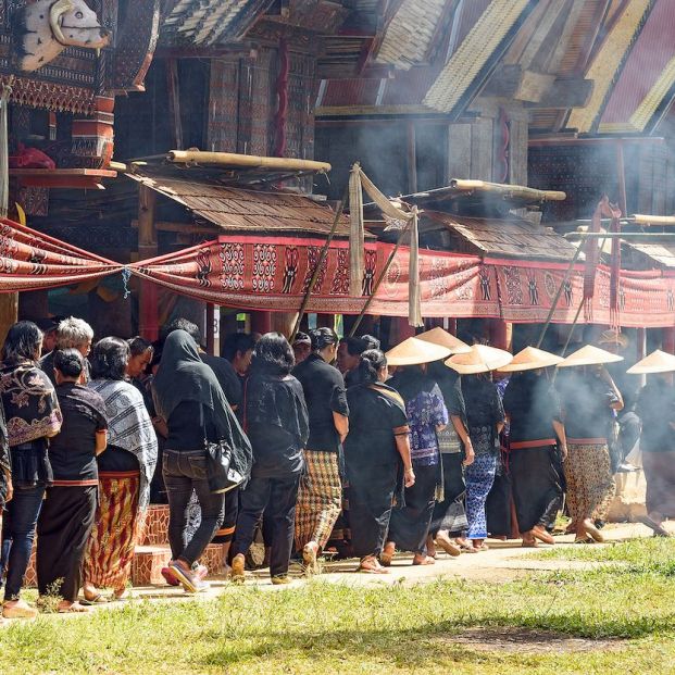Fiesta Toraja en Indonesia Bigstock