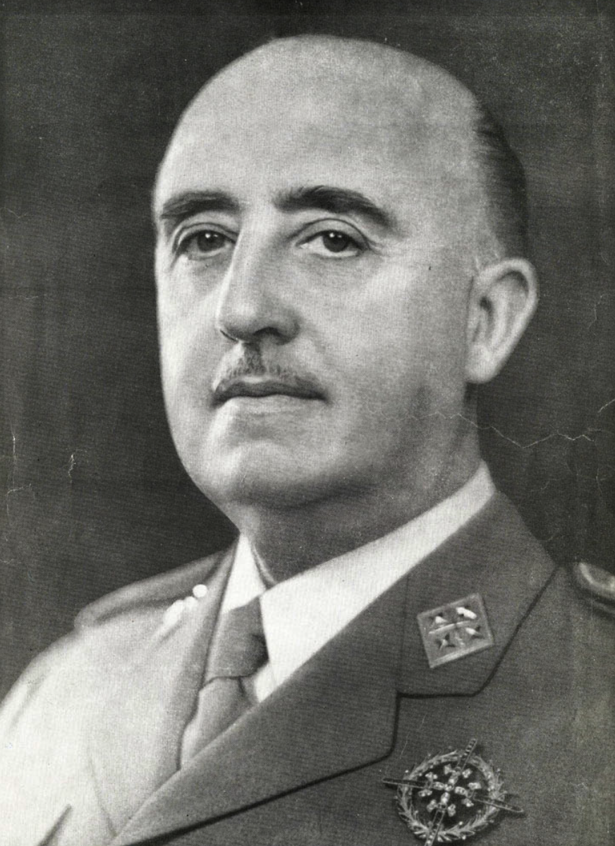 La primera sentencia del TOP fue un año de cárcel a un hombre borracho que dijo: "Me cago en Franco". Foto: Wikipedia