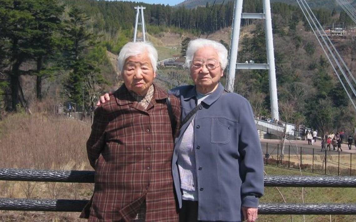 Las gemelas más longevas del mundo son japonesas y tienen 107 años y 10 meses