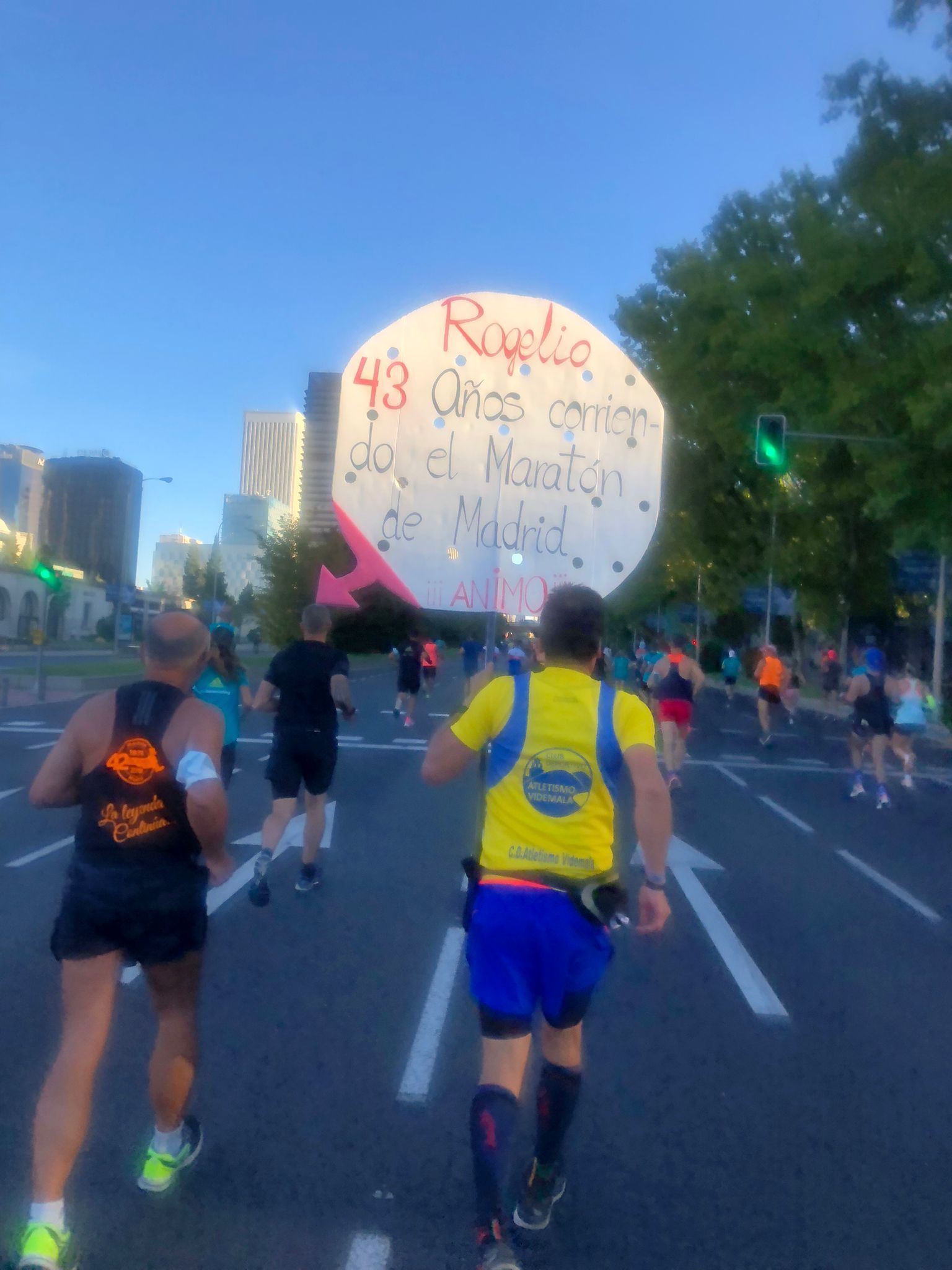 A Rogelio y a los que el Covid robó su maratón