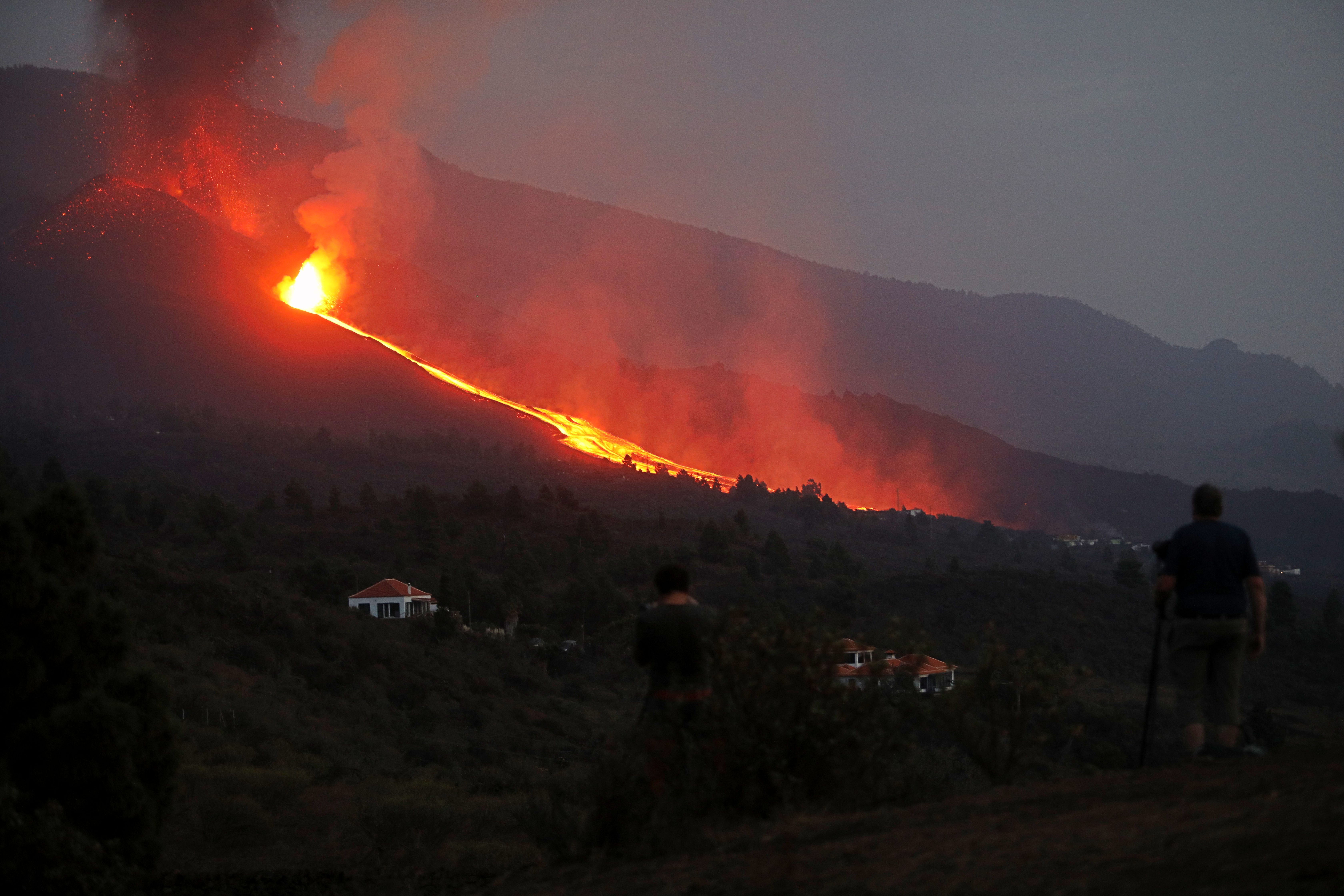 En España hay más de 100 volcanes y algunos de ellos en activo, esta es su localización. Foto: Europa Press