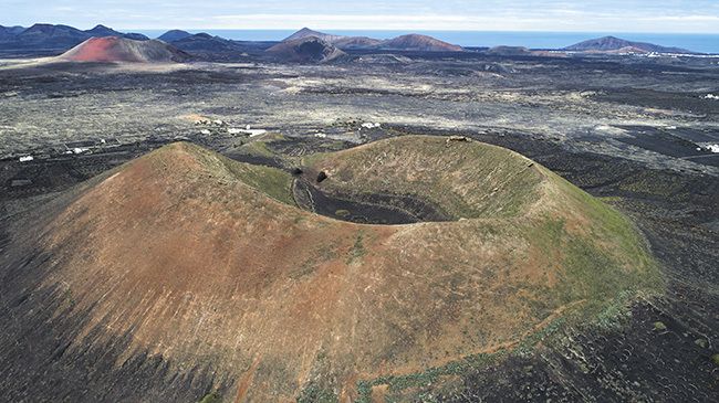 Volcán Juan Bello en Timanfaya