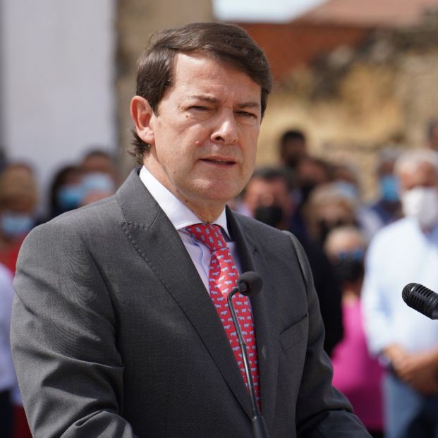 Alfonso Fernández Mañueco, presidente de la Junta de Castilla y León. Foto: Europa Press 