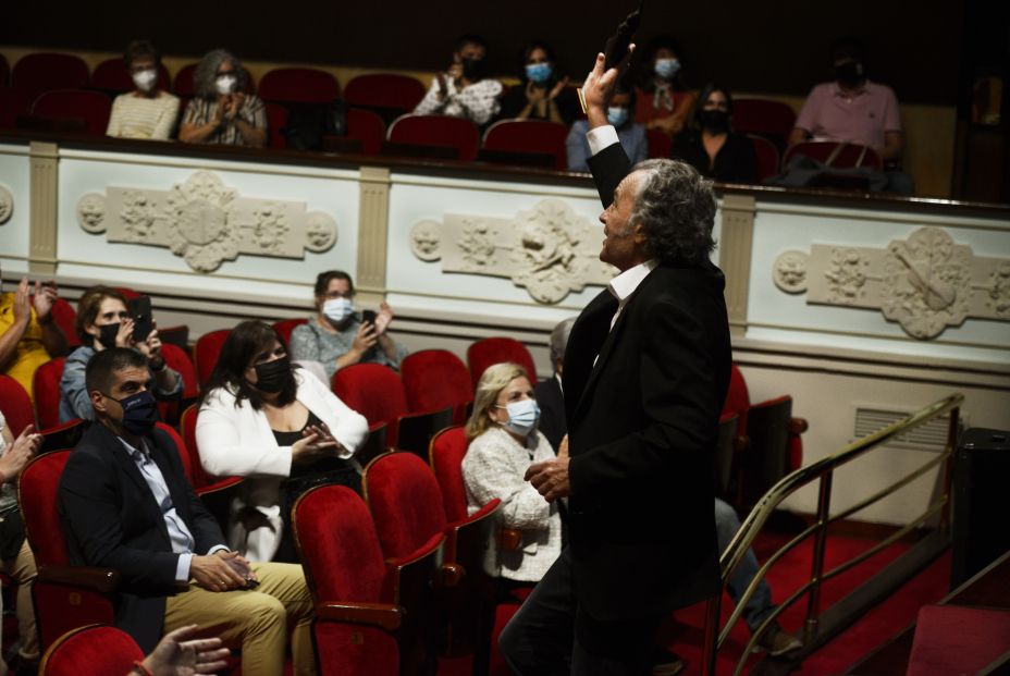 EuropaPress 3971309 actor jose coronado recibe premio ouff television 2021 ourense film