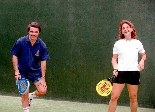 José María Aznay y Arantxa López Vicario