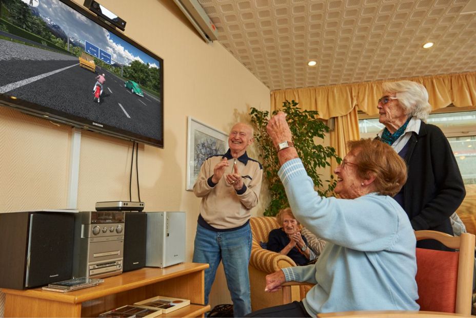 Los videojuegos llegan a las residencias de mayores de Alemania para su uso terapéutico