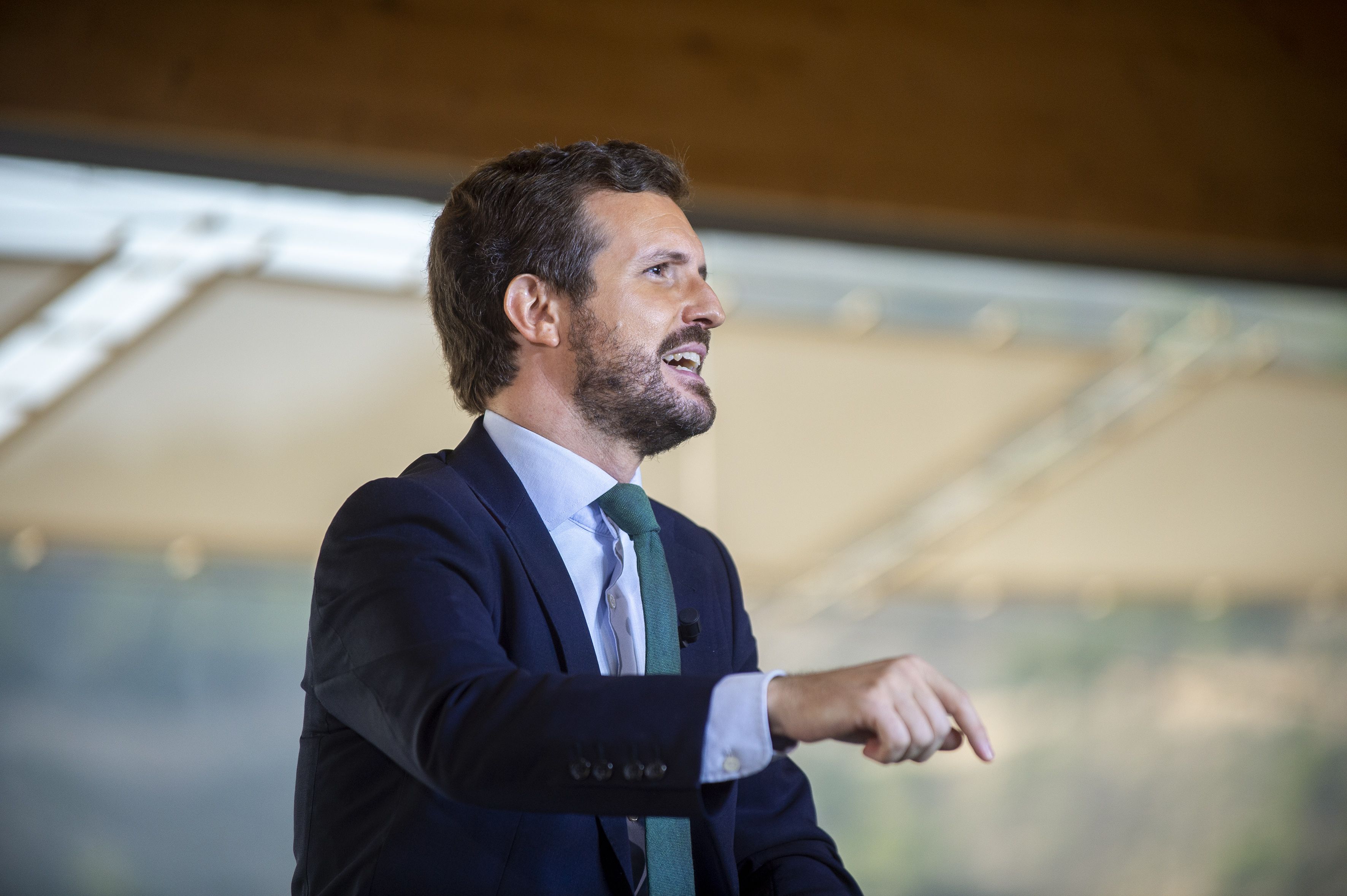 Casado acusa a Sánchez de "engañar a la gente" con la subida de las pensiones en 2022