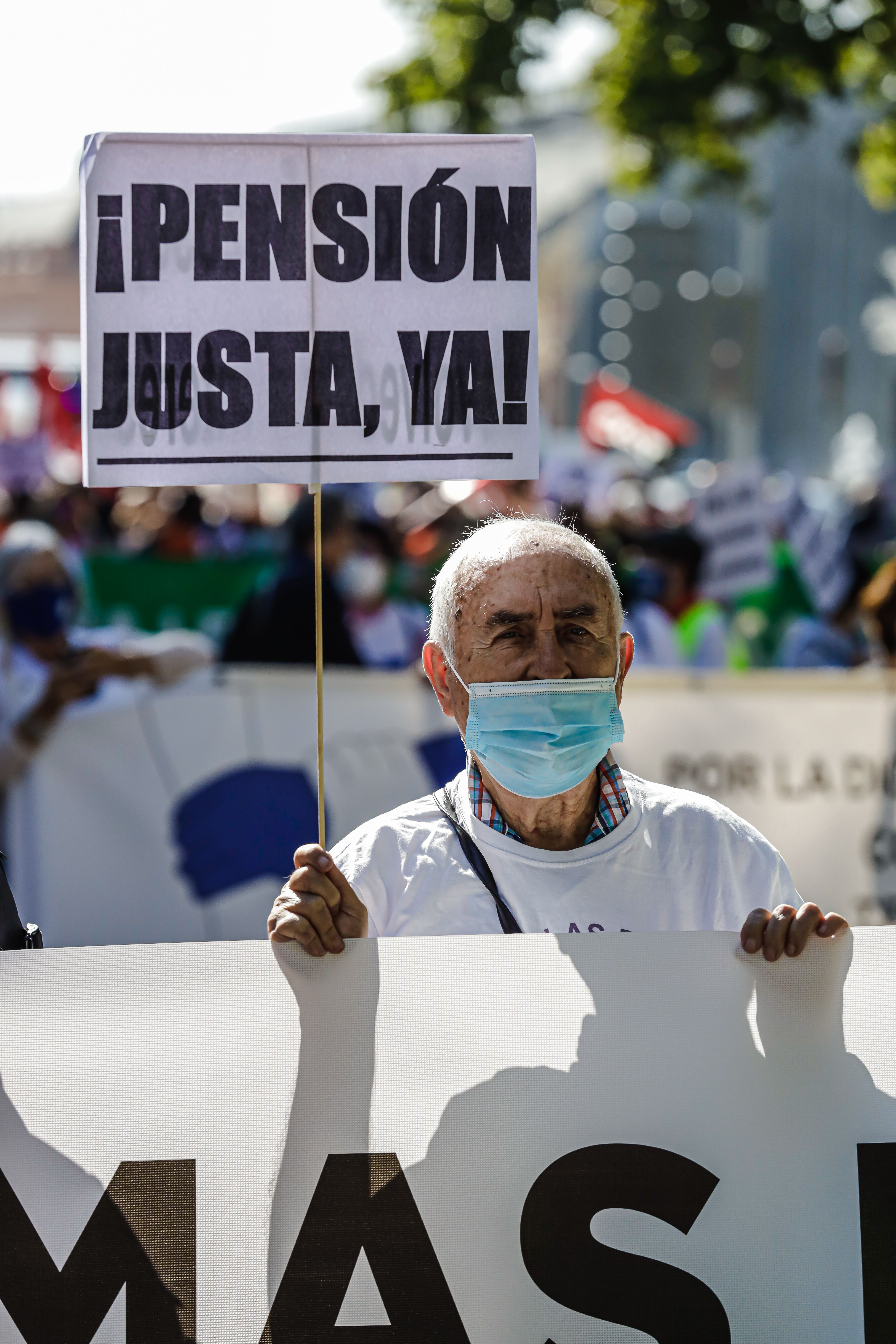 He cotizado más de 47 años: creo que me he ganado mi pensión. Foto: Europa Press