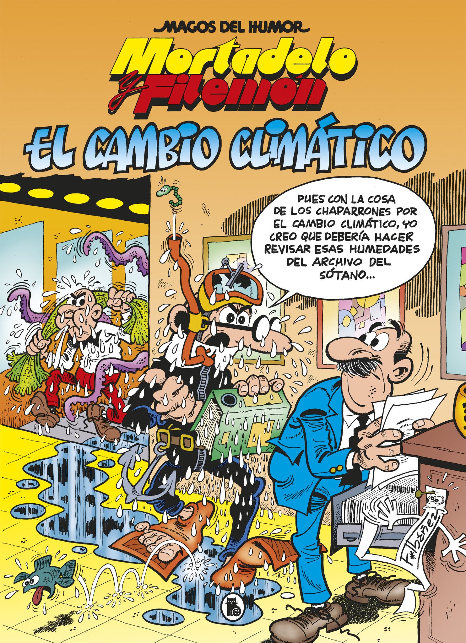 La nueva y arriesgada misión de Mortadelo y Filemón: ¡Combatir el cambio climático!