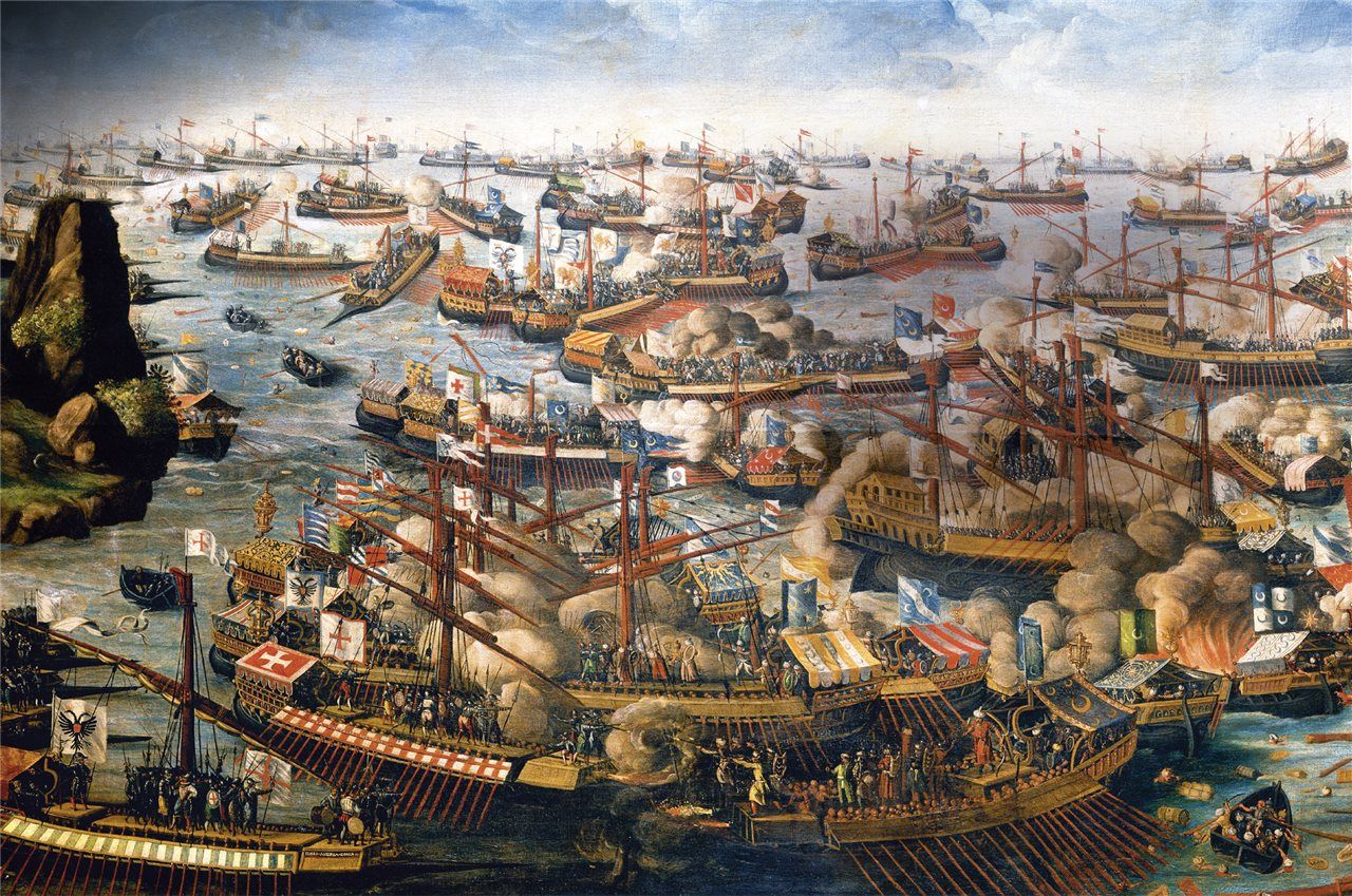 La batalla de Lepanto