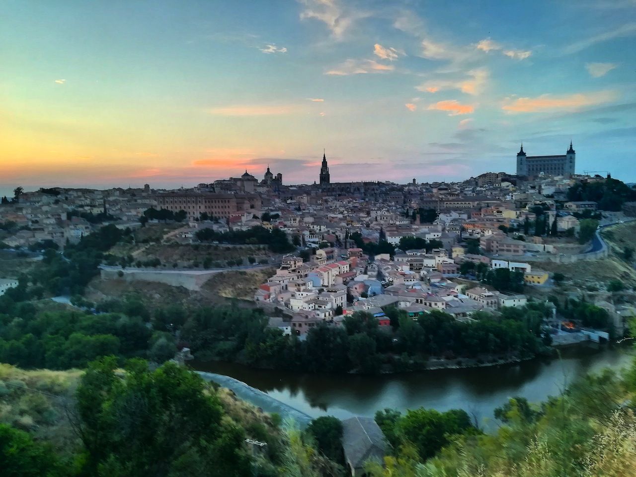 Toledo vista desde la Ermita del Valle