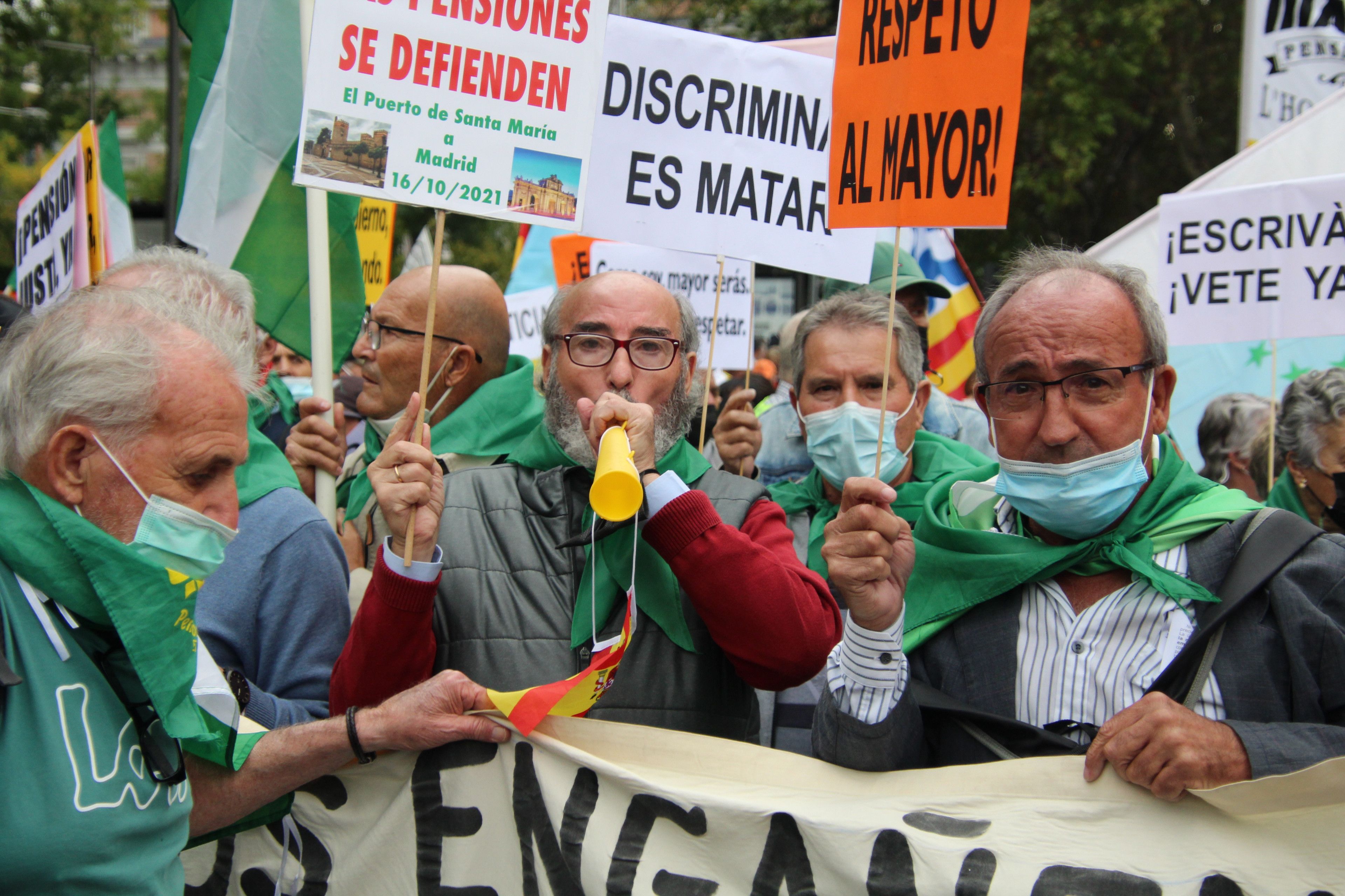 Los pensionistas volverán a la calle el 13 de noviembre contra una reforma "al dictado de la banca"