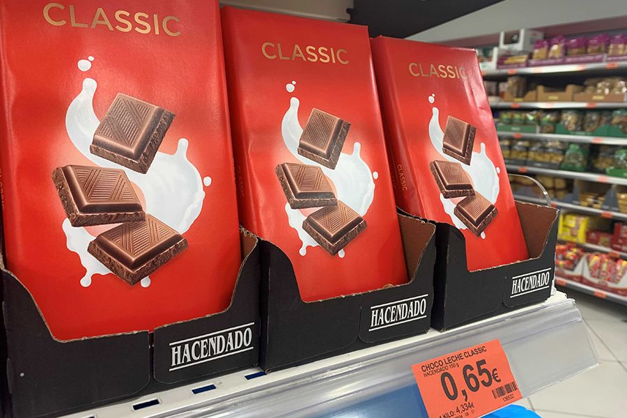 tabletas chocolate hacendado mercadona (Foto-Mercadona)