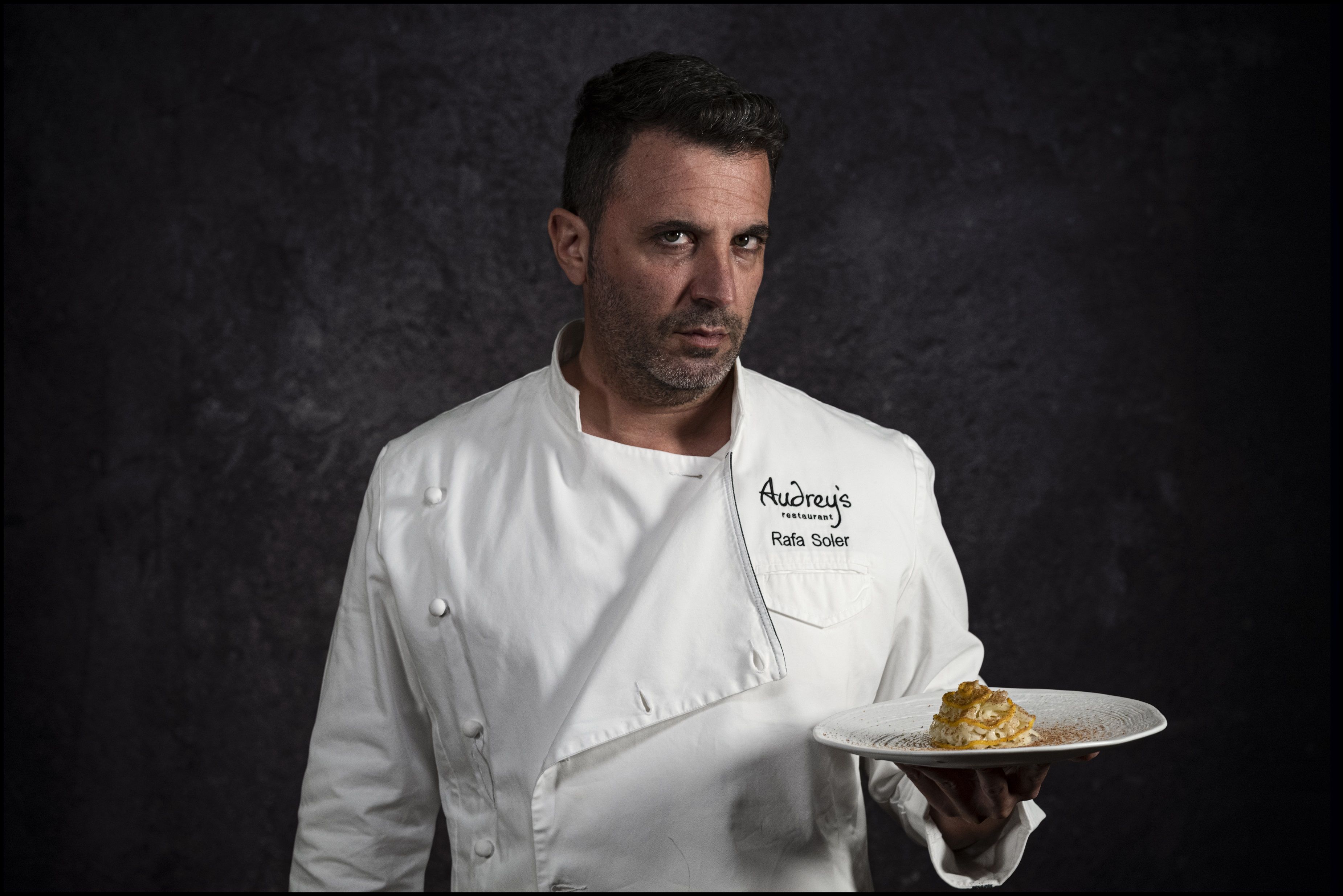 El chef Rafa Soler, del restaurante Audrey's, elegido mejor cocinero de 2020