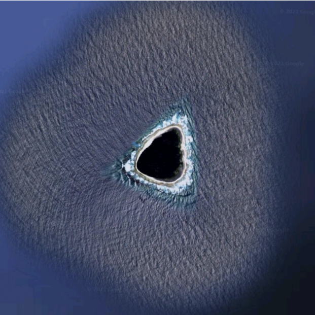¿Qué es el misterioso 'agujero negro' de Google Maps que intriga a los internautas? (Foto: Reddit)