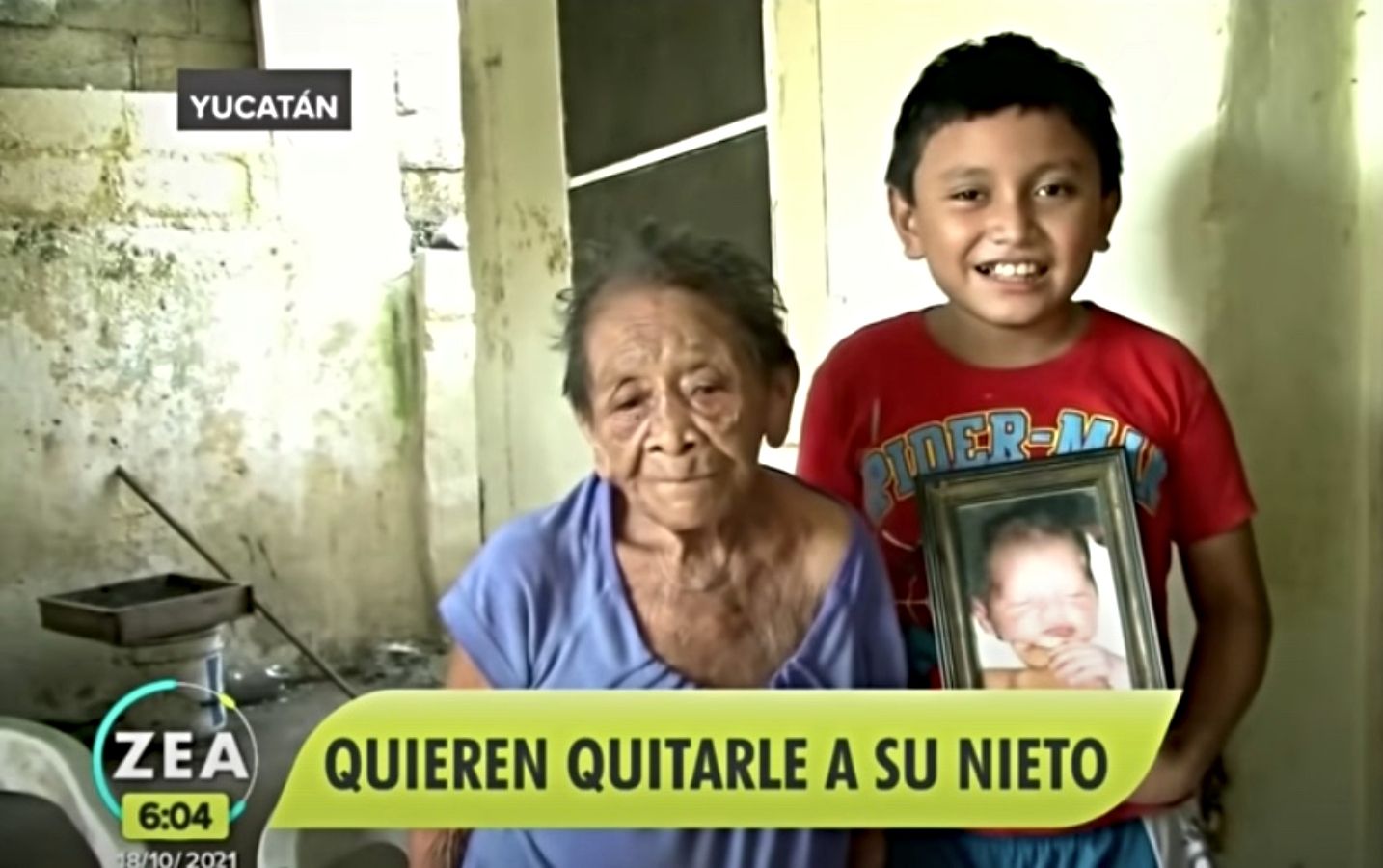 La lucha de una abuela de 85 años para que no le arrebaten a su nieto, al que crió desde que nació