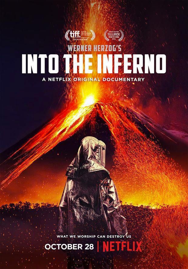 Into the inferno. Werner Herzog