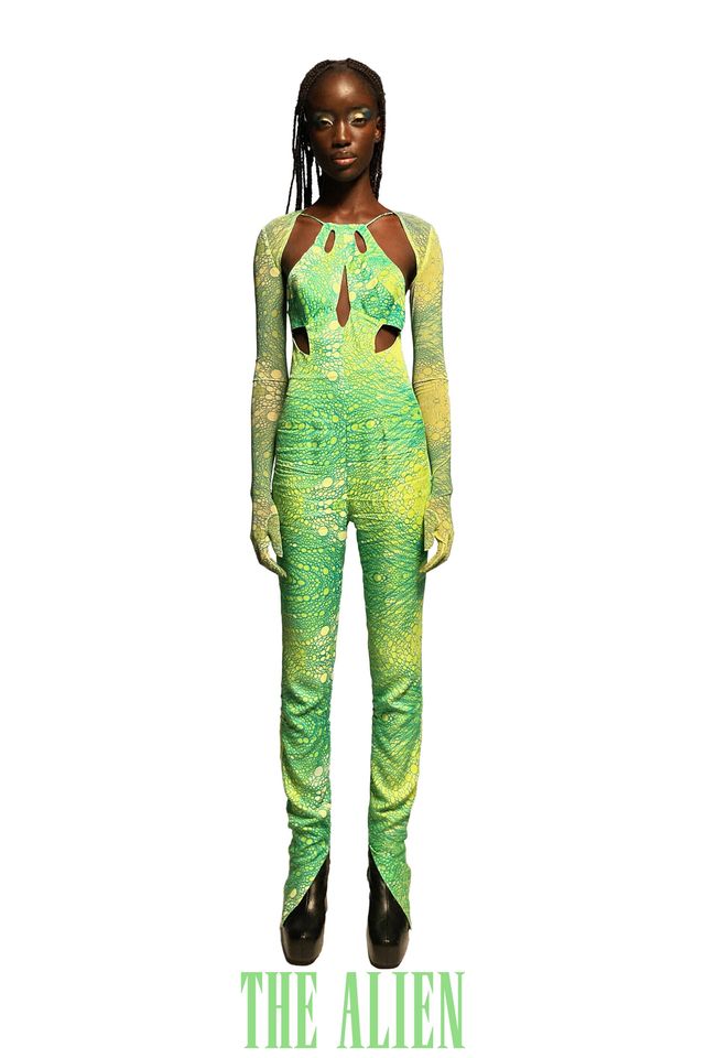 Disfraz halloween 'The Alien' de Zara. (Foto: Zara)