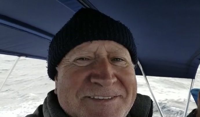 Francisco Vaño, el hombre de 68 años que cruzará el Atlántico en velero por tercera vez (Foto: cedida)