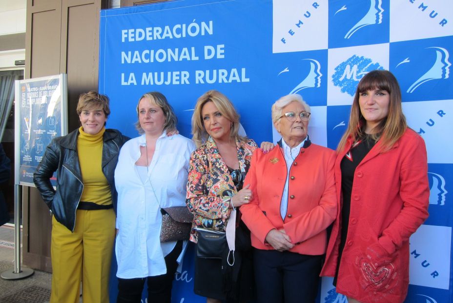 Rozalén, Anabel Alonso, Lydia Lozano y Mila Sánchez , 'Premios Nacionales FEMUR Mujer 2021'