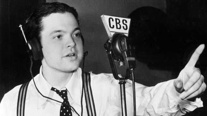 Orson Welles microfonos CBS 