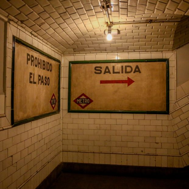 La historia detrás de la estación 'fantasma' de Chamberí, atrapada en el tiempo desde 1966. Foto: Europa Press