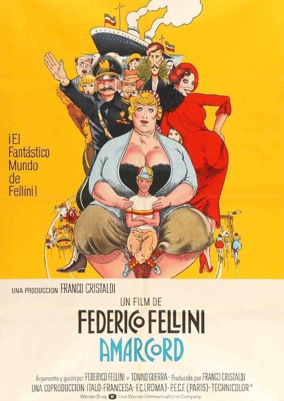Cartel de Amarcord. Cartel de Amarcord.