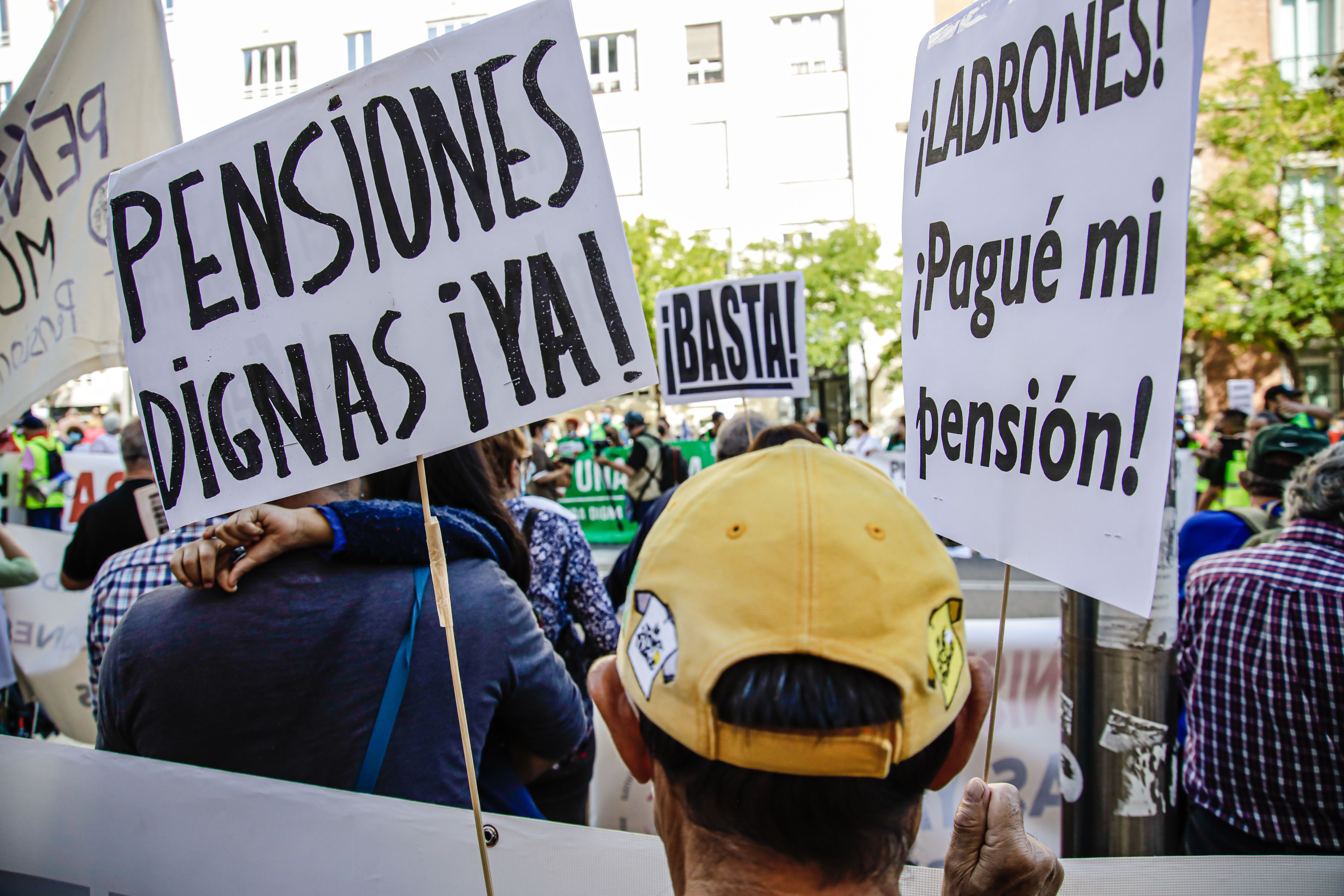 40 años cotizados y me quieren recortar la pensión. Foto: Europa Press