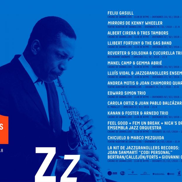 Cartel del Festival de Jazz de Granollers en 2019