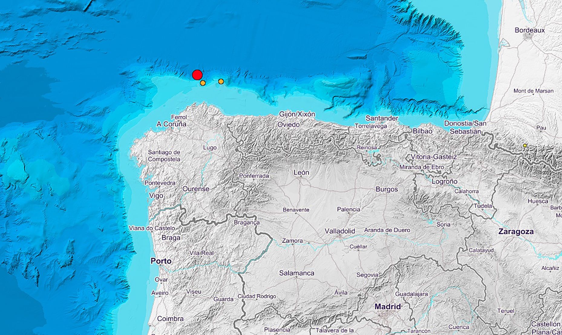 Un terremoto de magnitud 4,4 se siente en Galicia: "Se ha movido todo"