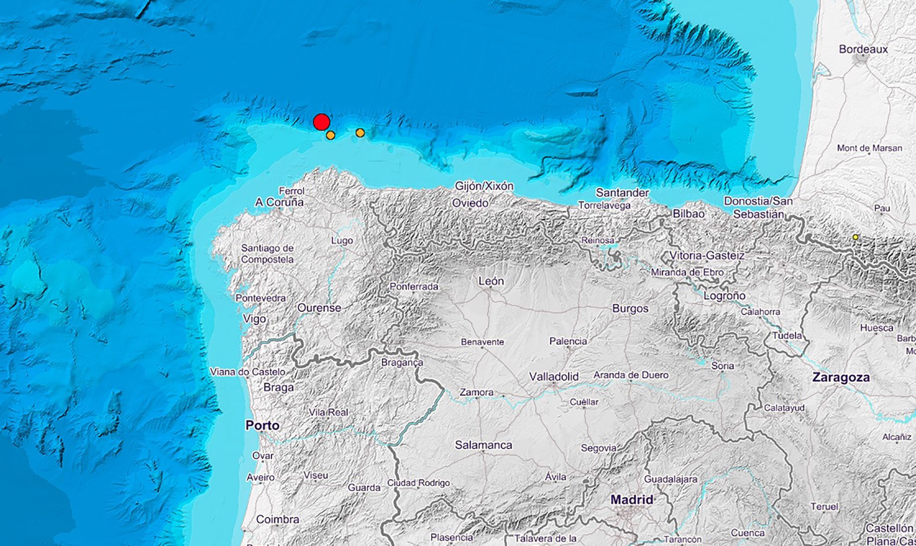 Un terremoto de magnitud 4,4 se siente en Galicia: "Se ha movido todo" Un terremoto de magnitud 4,4 se siente en Galicia: "Se ha movido todo"