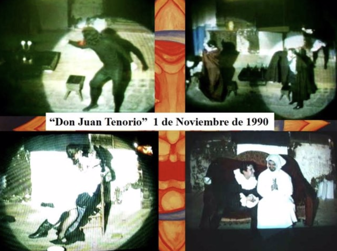 Digitalizan una cinta de 8mm de un Don Juan Tenorio representado hace 31 años. Foto: Europa Press