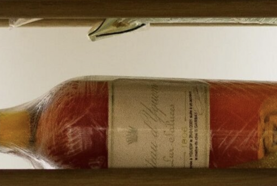 La botella de Château d'Yquem de 1806 valorada en 350.000 euros que ha sido robada