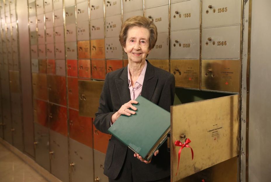 EuropaPress 1522973 cientifica academica margarita salas abre legado dejo caja letras 2008 EuropaPress 1522973 cientifica academica margarita salas abre legado dejo caja letras 2008