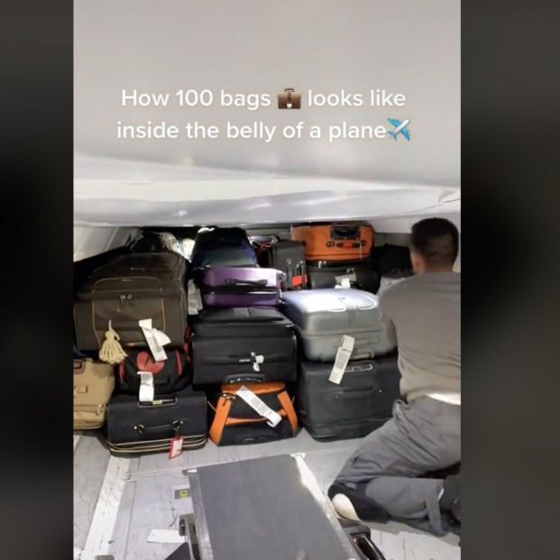 VÍDEO: Así se colocan las maletas en la bodega de los aviones